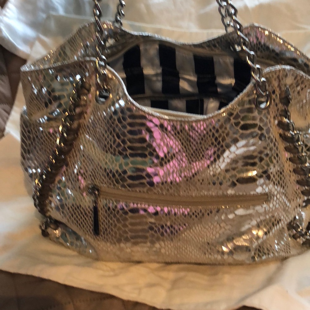 Silver Charming Charlie Purse